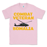 Bubblegum Pink combat veteran mogadishu somalia Classic Tee - linhVisuals