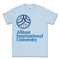 Dusty Blue alliant international university Classic Tee - linhVisuals