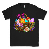 Black Easter Eggs Hamper Classic Tee - BundleAndBundleShop