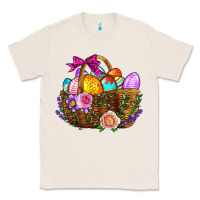 Natural Easter Eggs Hamper Classic Tee - BundleAndBundleShop