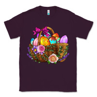 Plum Easter Eggs Hamper Classic Tee - BundleAndBundleShop