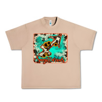 Burro Sagittarius turquoise cowhide Urban Heavy Tee - RanaPortraitStore