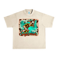 Sandshell Sagittarius turquoise cowhide Urban Heavy Tee - RanaPortraitStore