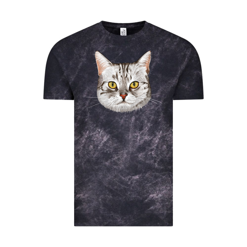 American Shorthair Cat Face Vintage Tee by LillyAllenDesigns | Teevron