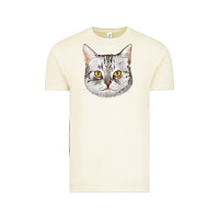Vintage Arctic American Shorthair Cat Face Vintage Tee - LillyAllenDesigns