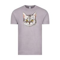 Vintage Zinc American Shorthair Cat Face Vintage Tee - LillyAllenDesigns