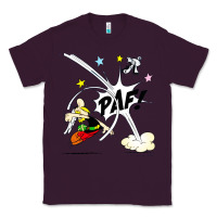 Plum asterix and obelix Classic Tee - linhVisuals