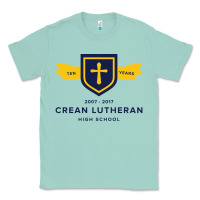 Seafoam crean lutheran high school Classic Tee - linhVisuals