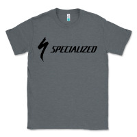 Charcoal Heather Specialized Bikes Bicycle Classic Tee - linhVisuals