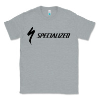 Heather Grey Specialized Bikes Bicycle Classic Tee - linhVisuals