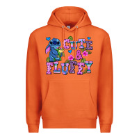 Carrot cute and fluffy stitch Premium Hoodie - AdoDesignShop