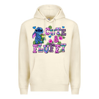 Sandshell cute and fluffy stitch Premium Hoodie - AdoDesignShop