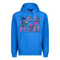 True Royal cute and fluffy stitch Premium Hoodie - AdoDesignShop