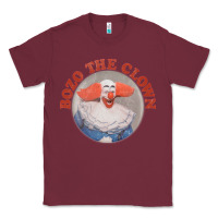 Burgundy bozo the clown vintage style faded design ,  bozo Classic Tee - linhVisuals