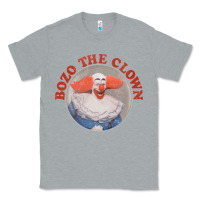 Heather Grey bozo the clown vintage style faded design ,  bozo Classic Tee - linhVisuals