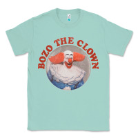 Seafoam bozo the clown vintage style faded design ,  bozo Classic Tee - linhVisuals