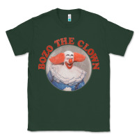 Sports Green bozo the clown vintage style faded design ,  bozo Classic Tee - linhVisuals