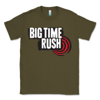 Army Green #big #time #rush Classic Tee - linhVisuals