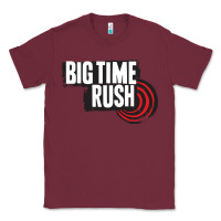 Burgundy #big #time #rush Classic Tee - linhVisuals