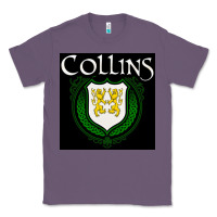 Lavender collins family irish coat of arms Classic Tee - linhVisuals