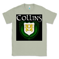 Matcha collins family irish coat of arms Classic Tee - linhVisuals