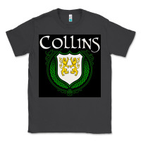 Smoke collins family irish coat of arms Classic Tee - linhVisuals
