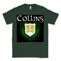 Sports Green collins family irish coat of arms Classic Tee - linhVisuals