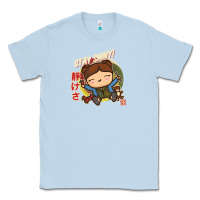 Dusty Blue kaylee kawaii Classic Tee - linhVisuals