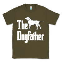 Army Green the dogfather Classic Tee - linhVisuals