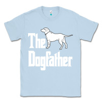 Dusty Blue the dogfather Classic Tee - linhVisuals