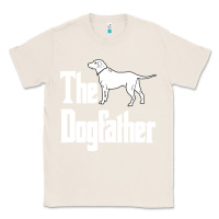 Natural the dogfather Classic Tee - linhVisuals