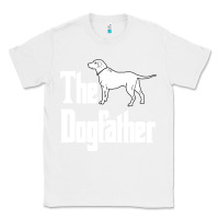 White the dogfather Classic Tee - linhVisuals