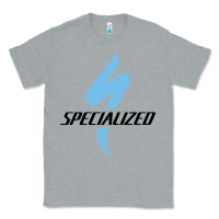 Heather Grey Specialized Bikes Bicycle Classic Tee - linhVisuals