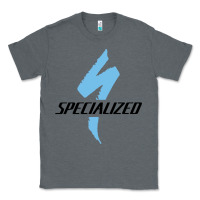 Charcoal Heather Specialized Bikes Bicycle Classic Tee - linhVisuals