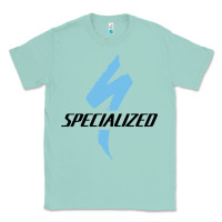 Seafoam Specialized Bikes Bicycle Classic Tee - linhVisuals