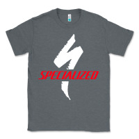 Charcoal Heather Specialized Bikes Bicycle Classic Tee - linhVisuals
