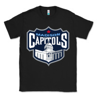 Black madison capitols Classic Tee - linhVisuals