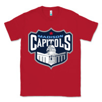 Red madison capitols Classic Tee - linhVisuals