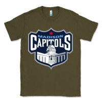 Army Green madison capitols Classic Tee - linhVisuals