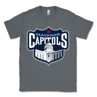 Charcoal Heather madison capitols Classic Tee - linhVisuals