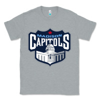Heather Grey madison capitols Classic Tee - linhVisuals