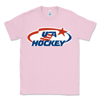 Bubblegum Pink usa hockey Classic Tee - linhVisuals