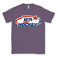 Lavender usa hockey Classic Tee - linhVisuals