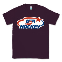 Plum usa hockey Classic Tee - linhVisuals