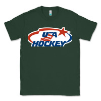 Sports Green usa hockey Classic Tee - linhVisuals