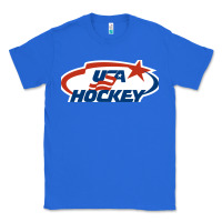True Royal usa hockey Classic Tee - linhVisuals