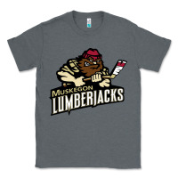 Charcoal Heather muskegon lumberjacks dc143c Classic Tee - linhVisuals