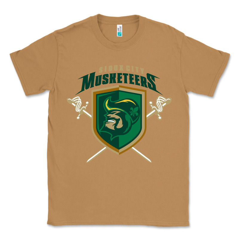 Sioux City Musketeers Classic Tee by linhVisuals | Teevron