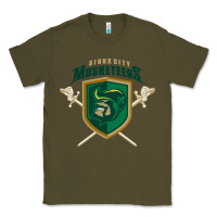 Army Green sioux city musketeers Classic Tee - linhVisuals