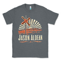 Charcoal Heather Jason Aldean Classic Tee - linhVisuals